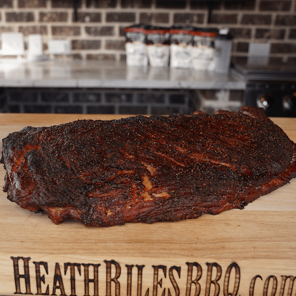 Heath Style Baby Back Ribs on the Outlaw Patio Smoker