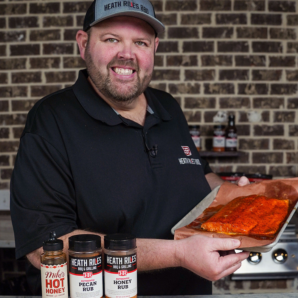 Heath Riles BBQ Competition Rib Bundle (4 Rubs, 2 Sauces and 1 Marinade),  Competition Winning Products from Pitmaster Heath Riles