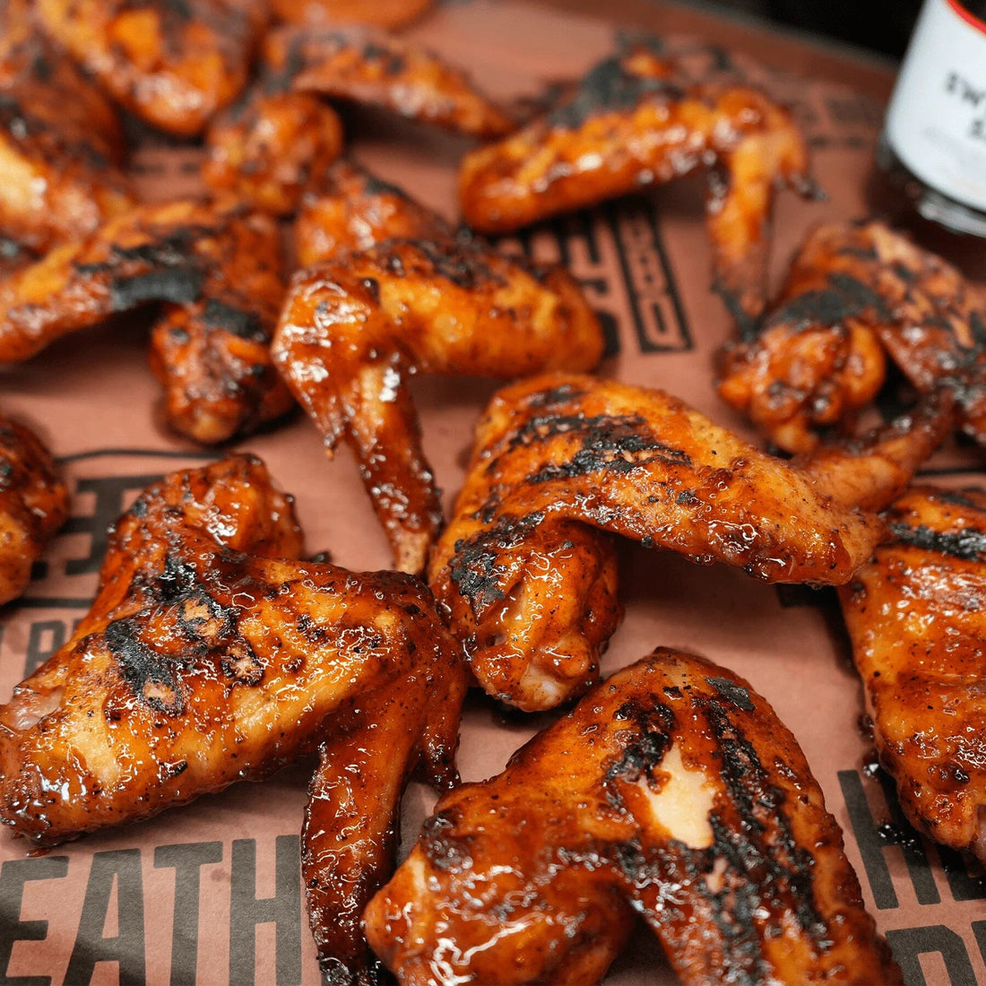 Crispy BBQ Chicken Wings On the Weber Kettle Grill