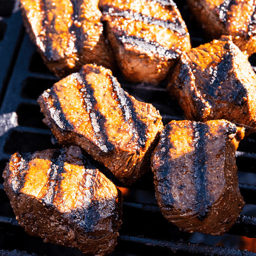 Grilled Venison Tenderloin Medallions Recipe Using Golden's Cast Iron Grill