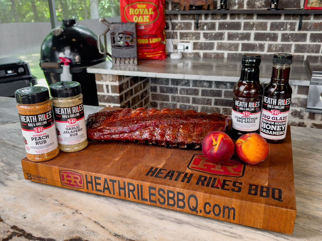 Peach Cobbler Style Ribs on the Traeger Ironwood XL