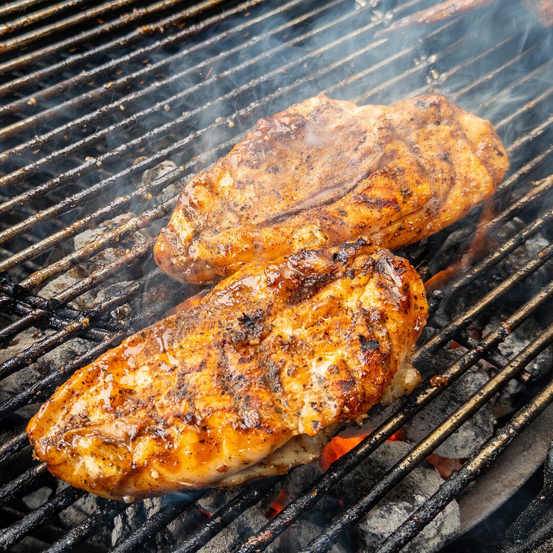 Old School BBQ Chicken on the Weber Grill