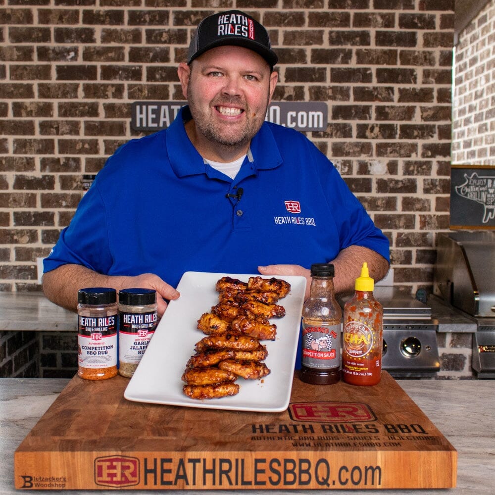 Heath's Party Wings on the Weber Kettle Grill