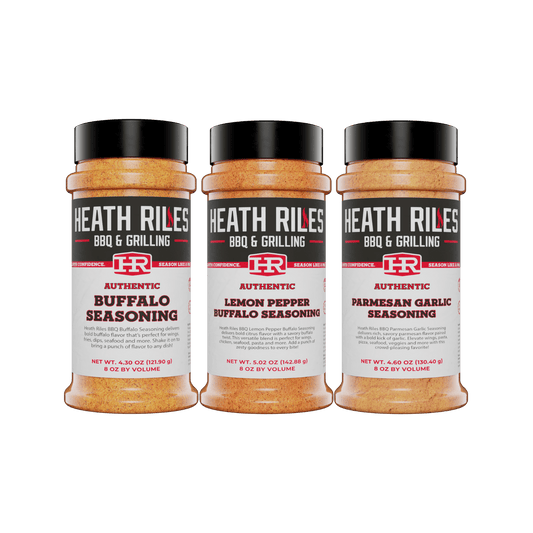 Heath Riles BBQ Wing Seasonings 3 Pack